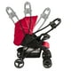 thumbnail image 3 of Coche Travel System Lugano Negro y Rojo, 3 of 4