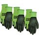 thumbnail image 1 of Guantes MidWest Max Grip Pack, 3 pares, para mujer, verdes 93P03, 1 of 3