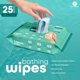 thumbnail image 2 of Toallitas de baño sin enjuague Mars Wellness, 25 unidades, 20 x 20 cm, 2 of 7