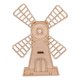 thumbnail image 4 of Kit De Arte De Madera De Montaje De Madera 3D - Kit De Modelo De Montaje De Bricolaje - Molino De Viento, 4 of 5