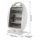 thumbnail image 2 of Calefactor Eléctrico Cuarzo Zyy qh02 Vancouver 800w, 2 of 3