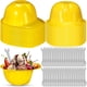 thumbnail image 1 of Set de 36 bowls para helado Uiifan, casco de construcción amarillo, 8 oz, 1 of 3
