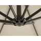 thumbnail image 5 of Quitasol Lateral 3mt Soporte Pedestal Extensible UV, Café, 5 of 8