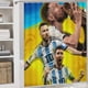 thumbnail image 5 of Juego de Cortina de Baño Lionel Messi Desmarcar 4 Piezas, 5 of 6