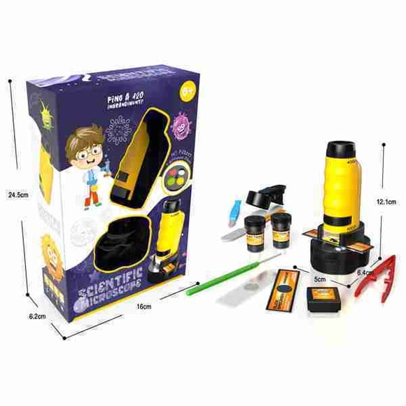 juego de microscopio