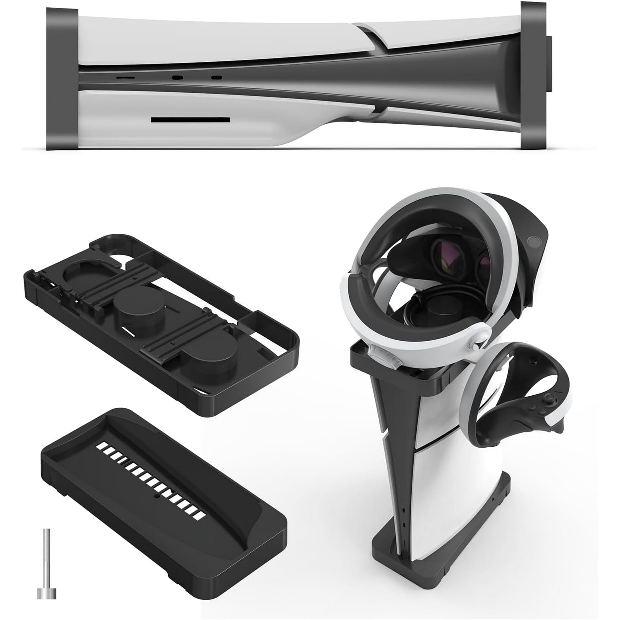 Soporte 2 En 1 Aaronmei Para Consola Ps5 Slim Negro