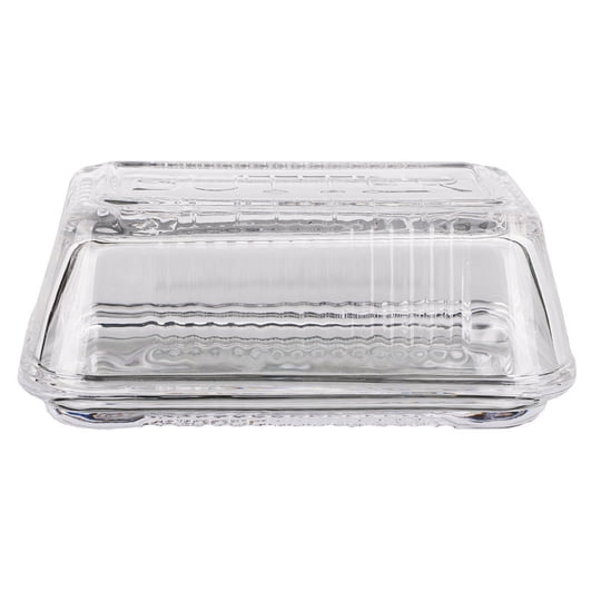 Mantequillero Vidrio 8.638x15.548 Cm Transparente 1 Un Mainstays