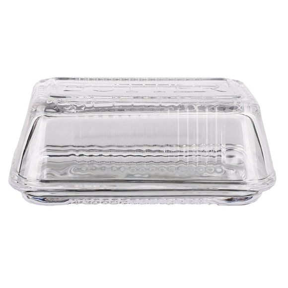 Mantequillero Vidrio 8.638X15.548 Cm Transparente, 1 Un