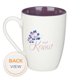 thumbnail image 5 of Taza de café Christian Art Gifts 355 ml – Diseño floral, 5 of 5
