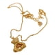 thumbnail image 1 of Collar Y Colgante Osito, Plata 925, Oro 18k, Circonitas Dorado, 1 of 9
