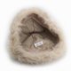 thumbnail image 3 of Gorro Ruso Mujer Peludo Animal Print Invierno Suave Abrigado crema Talla Única, 3 of 4