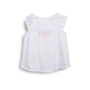 Polera Niña Blanco Pillin