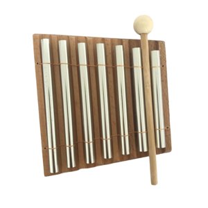 Magideal - Carillón De Viento, Carillón De Mano, Regalo Musical, Portátil, Multiusos, Carillón De Meditación, Instrumento De Percusión Para La Atención Plena En 7 Tonos