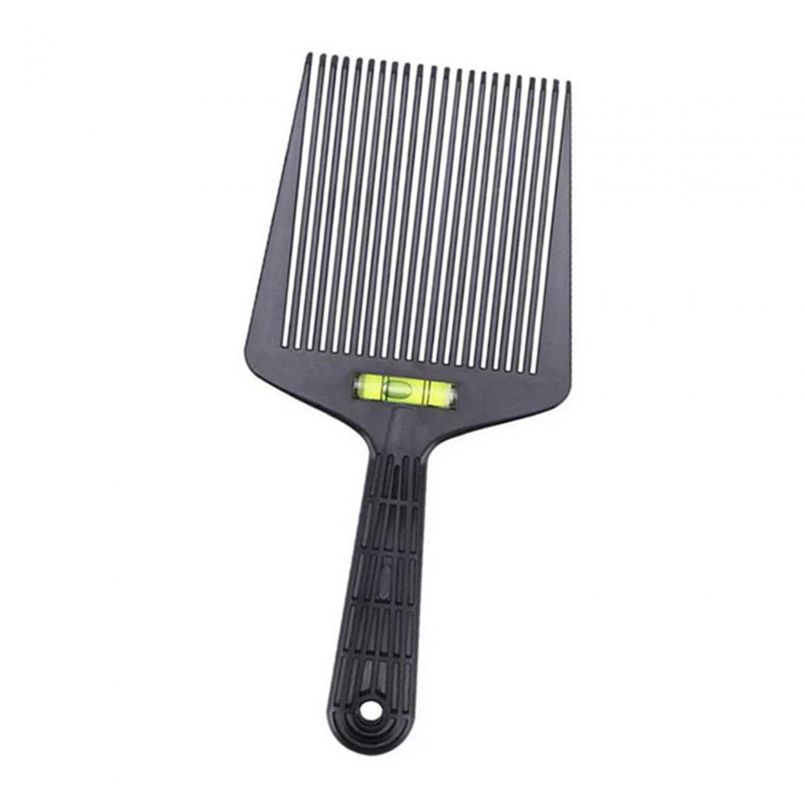 Magideal - Peine Guía De Parte Superior Plana, Ajuste De Ángulo De Peine Para El Cabello, Nivelación Precisa Del Agua, Peine De Nivel De Corte, Peine Profesional