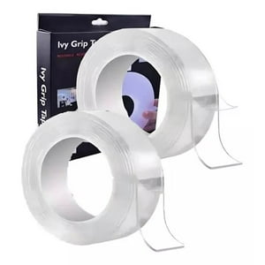 Genérico - Pack X2 Cinta Adhesiva Doble Faz Doble Contacto Magica 3M