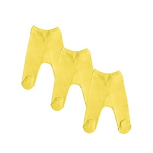 Pumucki - Set De 3 Pantys Amarillo Talla Recién Nacido