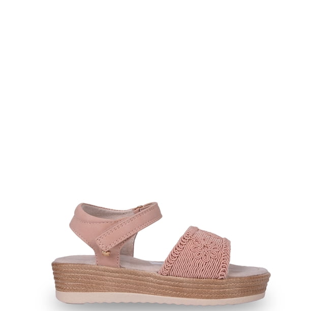 Sandalia Niña Tejido Macramé Rosado Pillin