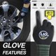 thumbnail image 5 of Guantes de trabajo LIO FLEX táctil negro talla M - 3 pares, 5 of 6