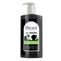 Limpiador Facial Bioré Deep Pore Charcoal Wash, 200 Ml