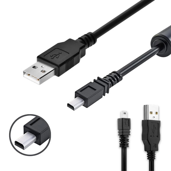 Cable USB Wetco 1,5 m 8 pines Mini B a USB 2.0 Tipo A