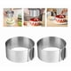 thumbnail image 1 of Anillo De Molde Para Pasteles Con Herramienta De Pastelería DIY De Escala De Acero Inoxidable Para Pasteles Y Pasteles, 1 of 8
