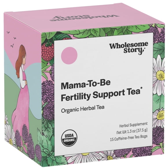 Té orgánico para la fertilidad Wholesome Story 15 sobres