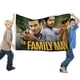 thumbnail image 2 of El Hombre de Familia Bandera impresa con temática, regalo perfecto para fanáticos, amigos y familiares, y adecuada para actividades al aire libre e interiores, decoraciones de fiesta. 90 cm × 150 cm., 2 of 6