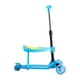 thumbnail image 5 of Scooter Monopatín 2 en 1 con Asiento Niño Plegable XT04 Azul, 5 of 9