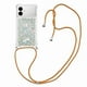 thumbnail image 1 of Funda FOXDOCK para Samsung Galaxy S26 Edge con Cuerda Ajustable, Brillo Líquido, Protección Antigolpes y Lente – Ideal para Regalo, 1 of 6