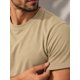 thumbnail image 3 of Poleras Cuello Redondo Basicas 100% Algodon Estampar Bordar Beige L Lisa, 3 of 3