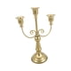 thumbnail image 4 of Candelabro De Metal Para Centro De Mesa, Candelabro Cónico Para Comedor, Eventos En El Hogar, Dorado, 4 of 5