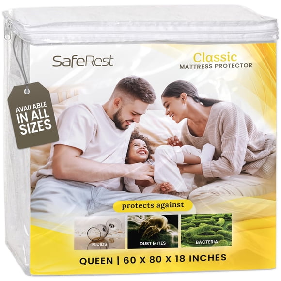 Protector de colchón SafeRest impermeable tamaño queen