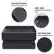 thumbnail image 2 of Elevadores de Muebles ANNKUT 3,8 cm 590 kg Paquete de 4 Negro, 2 of 7