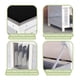 thumbnail image 4 of Caseta Para Gatos Para Exteriores Resistente A La Intemperie Con Suelo Elevado Gris, 4 of 5