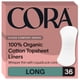 thumbnail image 1 of Period Long Liners Cora 100% algodón orgánico 36 unidades, 1 of 9