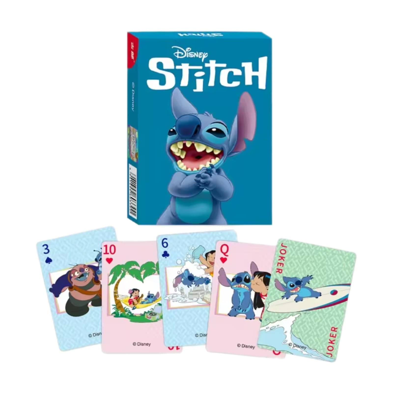 Genérico - Cartas De Póker Naipe Cartas Inglés Lilo & Stitch