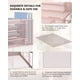 thumbnail image 5 of Organizador de Archivos de Escritorio WALI de 4 Niveles con Cajón Rosa, 5 of 8