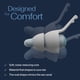 thumbnail image 2 of Tapones para dormir Alpine SleepDeep Soft, 1 par, reutilizables, 2 of 3