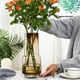 thumbnail image 4 of Florero Decorativo De Vidrio Cristal Con Diseño Tonos Café, 4 of 8