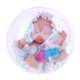 thumbnail image 3 of Lindo Vinilo Dormir Mu?eca Bebé Realista Juguete para Ni?os Huevo Juguete Regalo de Navidad, 3 of 5