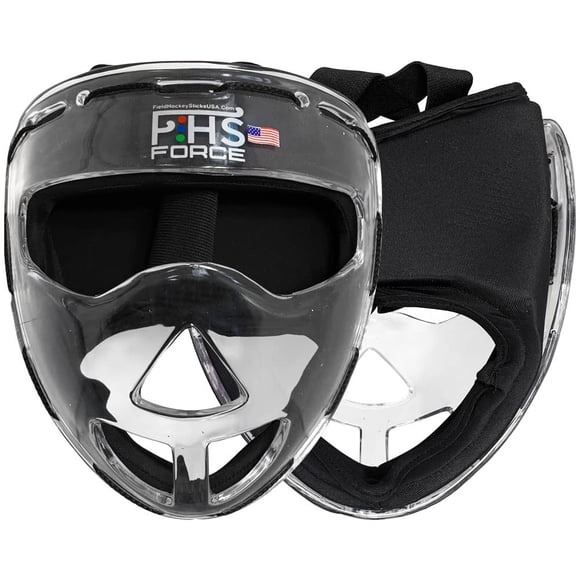 Máscara Facial F HS Senior Negra con Visor Transparente