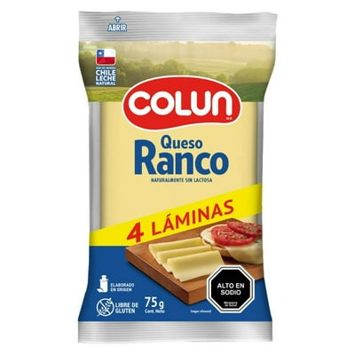 Queso Ranco Laminado Colun