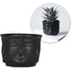 thumbnail image 3 of Maceta Plantas Cactus Ceramica Forma Cara Decorativo Lau, 3 of 3