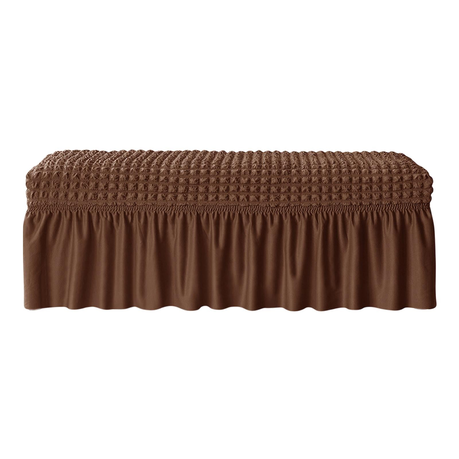 Bothyi - Funda Protectora Para Asiento De Banco, Funda Protectora Para Restaurante, Cocina, Hotel, Color Café