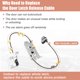 thumbnail image 5 of Unique Bargains 2 piezas Cable de liberación del pestillo de la puerta para Ford F150 Cabina Extendida 2004-2008 8L3Z-18264A00-B Puerta Trasera Superior, 5 of 7