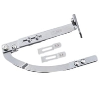 Magideal - Barra De Guía Para Acolchado, Accesorio De Encuadernación, Prensatelas, Guía De Tela Resistente Doméstica, Máquina De Coser Industrial De Punto De