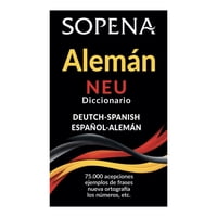 Sopena - Diccionario Neu Alemán Agua
