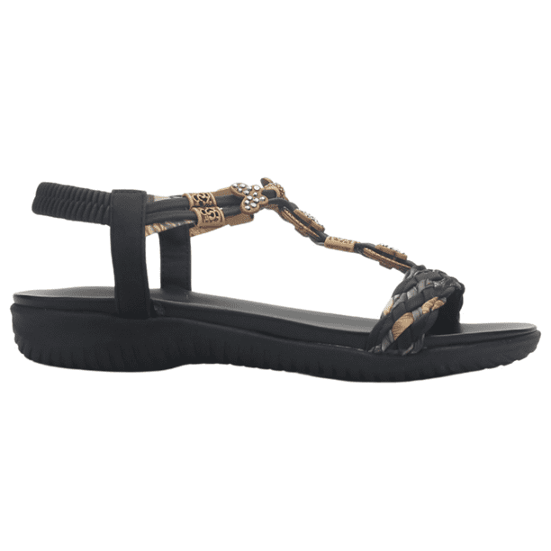 Sandalia de Mujer de color Negro Casual Chalada Clara-11