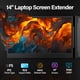 thumbnail image 2 of Extensor de pantalla para laptop Setclod T2 Pro 14.1" FHD IPS, 2 of 7