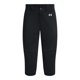 thumbnail image 5 of Pantalones de softball Under Armour Utility para mujer, talla 22, negro/blanco, 5 of 6